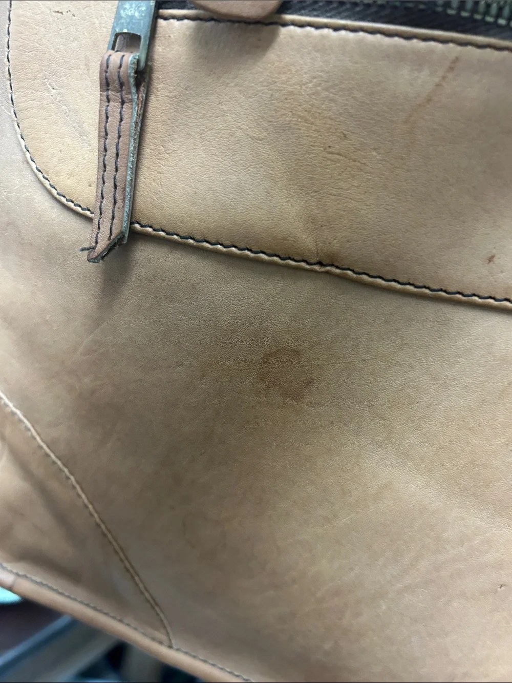 Tumi beautiful leather